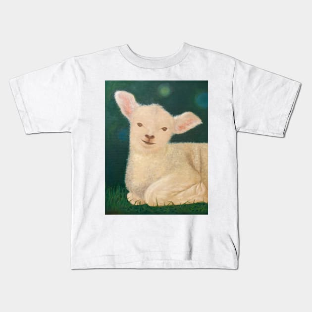 Lamb Kids T-Shirt by Ammi